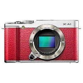 フジフィルム FUJIFILM X-A1本体 レッド F FX-X-A1R SDカード付き