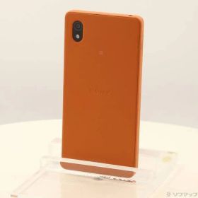 〔中古品〕 Xperia Ace III 64GB ブリックオレンジ Y!mobile SIMフリー【297】