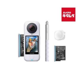 Insta360 X4 Air Starter Bundle Arctic White（CINSAAFA-SE17）