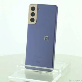 〔中古品〕 Galaxy S21 5G 256GB ファントムバイオレット SCG09 au【269】