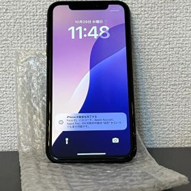 【ジャンク】au iPhone XR 64GB ブラック 90％【動作確認済み】