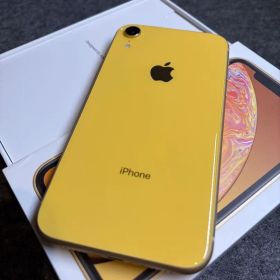 超美品★Apple iPhone XR 64GB イエロー 最大容量93% 箱付