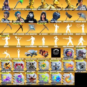 【競技向け】グロー&アーケインジンクス&ミンティーアックス&競技付けskin | フォートナイト(Fortnite)のアカウントデータ、RMTの販売・買取一覧