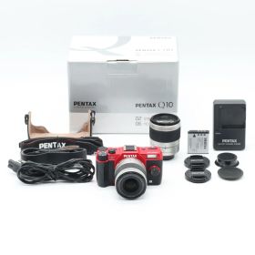 【美品】★ショット数「2,154回」PENTAX ペンタックス Q10 ダブルズームキット