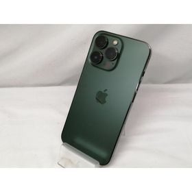 【中古】Apple 楽天モバイル 【SIMフリー】 iPhone 13 Pro 256GB アルパイングリーン MNDY3J/A【戸塚】保証期間１ヶ月【ランクC】