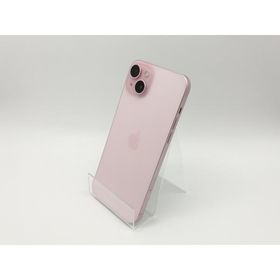【中古】Apple 国内版 【SIMフリー】 iPhone 15 Plus 256GB ピンク MU0H3J/A【博多】保証期間１ヶ月【ランクC】