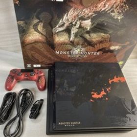 ■SONY■PS4/モンハン リオレウス■PlayStation4 Pro MONSTER HUNTER：WORLD LIOLAEUS EDITION [CUHJ-10020(CUH-7100B)]■中古■ ★即決★