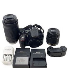 Nikon◆デジタル一眼カメラ D5200 ダブルズームキット [ブラック]