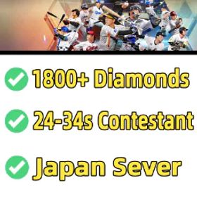 日本|1800+ ダイヤモンド |24-30 S キャラクター