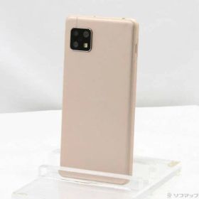 〔中古品〕 AQUOS sense5G 64GB ライトカッパー A004SH SoftBank【377】