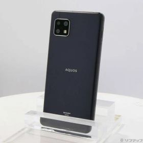 〔中古品〕 AQUOS sense5G 64GB ブラック SHG03 auロック解除SIMフリー【377】