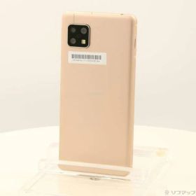 〔中古品〕 AQUOS sense5G ジャパネット版 64GB ライトカッパー SHWHY1 Y!mobile SIMフリー【352】