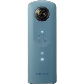 リコー RICOH 360度カメラ リコー RICOH THETA SC ブルー 全天球カメラ 910743