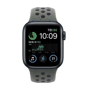 Apple 【第2世代】Apple Watch SE 40mm GPSモデル MNJT3J/A+MUUV3FE/A A2722【ミッドナイトアルミニウムケース/カーゴカーキNikeスポーツバンド】 [中古] 【当社3ヶ月間保証】 イオシス