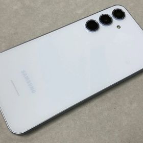 セイモバイル★【中古Aランク】 国内SIMフリー AU Galaxy A55 5G SCG27 オーサム アイスブルー