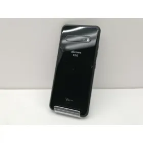 【中古】LG電子 docomo 【SIMロック解除済み】 LG V60 ThinQ 5G ザ ブラック 8GB 128GB L-51A【秋葉本店】保証期間1ヶ月【ランクC】