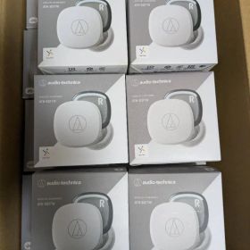 オーディオテクニカ ワイヤレスイヤホン ATH-SQ1TW WH 6個