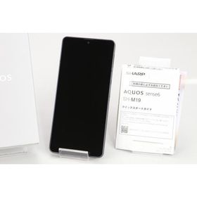 [実用品｜動作保証] SHARP AQUOS sense6 SH-M19 [RAM 6GB｜ROM 128GB｜SIMフリー｜ドット抜けあり]
