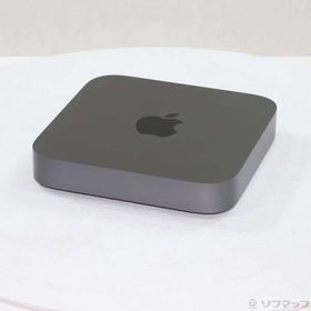 〔中古〕Apple(アップル) Mac mini Late-2018 MRTR2J／A Core_i3 3.6GHz 8GB SSD128GB スペースグレイ 〔10.15 Catalina〕〔269-ud〕