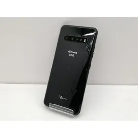 【中古】LG電子 docomo 【SIMロック解除済み】 LG V60 ThinQ 5G ザ ブラック 8GB 128GB L-51A【DS秋葉】保証期間１ヶ月【ランクB】