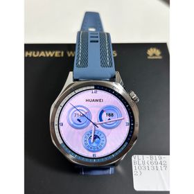 ファーウェイ(HUAWEI)のHUAWEI WATCH GT5 ブルー(腕時計(デジタル))