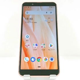 AQUOS sense3 basic SHV48 au ライトカッパー 送料無料 本体 c15093