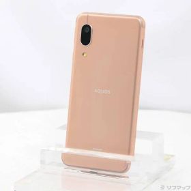 〔中古品〕 AQUOS sense3 basic 32GB ライトカッパー SHV48 auロック解除SIMフリー【348】