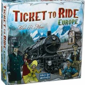 ボードゲーム チケット・トゥ・ライド ヨーロッパ ホビージャパンシリーズ 戦略的列車アドベンチャー 大陸 を 英語版 日本語説明書なし