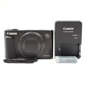 ■新品同様■ CANON PowerShot SX740 HS ブラック コンパクトデジタルカメラ キヤノン