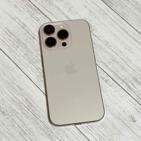 アイフォーン(iPhone)のApple iPhone16 Pro 128GB デザートチタニウム 付属品あり(スマートフォン本体)