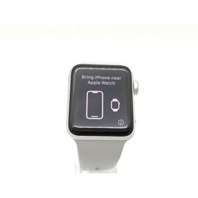 【中古】Apple Apple Watch Series3 38mm GPS シルバーアルミニウム/フォッグスポーツバンド MQKU2J/A【秋葉本店】保証期間１ヶ月【ランクC】