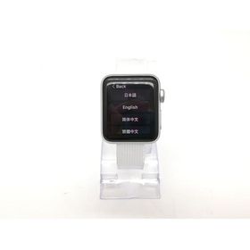 【中古】Apple Apple Watch Series3 38mm GPS シルバーアルミニウム/ホワイトスポーツバンド MTEY2J/A【秋葉本店】保証期間１ヶ月【ランクC】