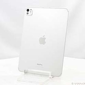 〔中古品〕 iPad Pro 11インチ 第5世代 Nano-textureガラス 2TB シルバー MWRT3J／A SIMフリー ［11インチ有機EL／Apple M4 10コアCPU10コアGPU］〔中古品〕 iPad Pro 11インチ 第5世代 Nano-textureガラス 2TB シルバー MWRT3J／A SIMフリー ［11インチ有機EL／Apple M4 10コアCPU10コアGPU］