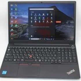 中古美品 フルHD 15.6型 Lenovo ThinkPad E15 Gen2 Windows11 第11世代 i5-1135G7 8GB NVMe 256GB-SSD カメラ 無線 Office付き 管:1455s