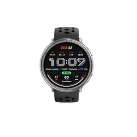 【長期保証付】アマズフィット(Amazfit) SP170073-C226 ブラック Amazfit Active 2 Round ブラックスポーツシリコン スマートウォッチ
