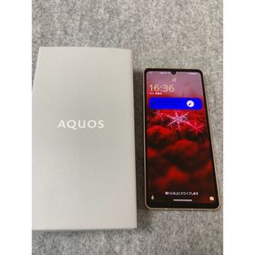 アクオス(AQUOS)の美品 SIMフリー AQUOS sense6 SH-M19 128GB (スマートフォン本体)