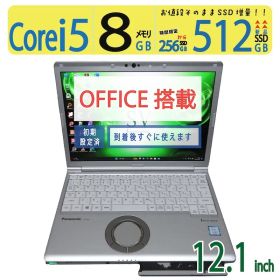 【超軽量・カメラ搭載】◆ Panasonic Let's note CF-SV7 CF-SV7HD4VS / 12.1型 / Core i5-8250U /新SSD 512GB /メモリ 8GB / win11 / Office