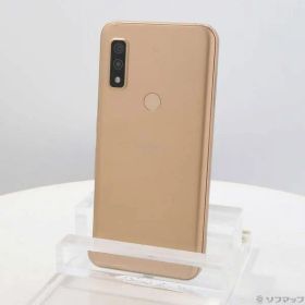 〔中古品〕 arrows We 64GB ローズゴールド FCG01 au SIMフリー【349】