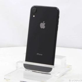 〔中古品〕 iPhoneXR 64GB ブラック MT002J／A SIMフリー【251】