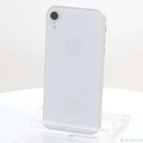 〔中古品〕 iPhoneXR 128GB ホワイト MT0J2J／A SIMフリー【344】
