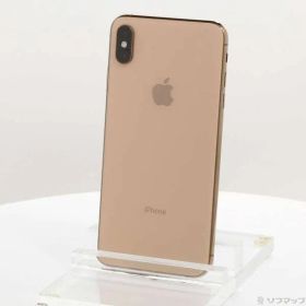 〔中古品〕 iPhoneXS Max 256GB ゴールド MT6W2J／A SIMフリー【247】