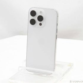 〔中古〕Apple(アップル) iPhone16 Pro 128GB ホワイトチタニウム MYMW3J／A SIMフリー〔305-ud〕