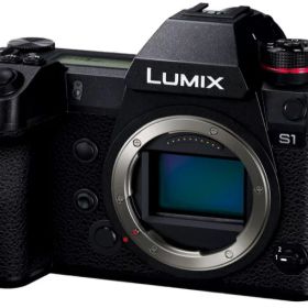 【中古】【1ヶ月保証】 パナソニック Panasonic フルサイズ ミラーレス一眼カメラ ルミックス S1 ボディ 2420万画素 ブラック DC-S1-K SDカード付き