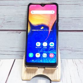 au Galaxy A20 SCV46 Black 456