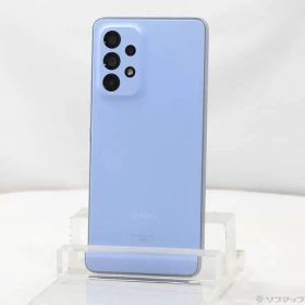 〔中古品〕 Galaxy A53 5G 128GB オーサムブルー SCG15 au SIMフリー【344】