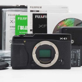 富士フィルム Fujifilm Fuji X Series X-E1 16.3MP Digital SLR Camera Body Black 元箱 [美品] #Z5586A