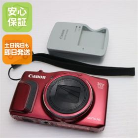 キヤノン(Canon)の超美品 PowerShot SX710 HS レッド M666(コンパクトデジタルカメラ)