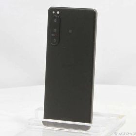 〔中古品〕 Xperia 5 IV 256GB ブラック XQ-CQ44-B2JPCX0 SIMフリー【262】
