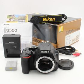 ニコン(Nikon)のショット数1204 【極美品】 Nikon ニコン D3500 ボディ デジタル(デジタル一眼)