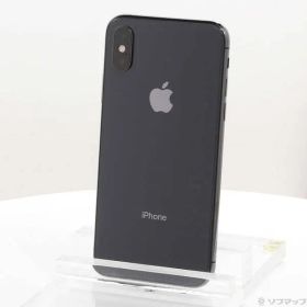 〔中古品〕 iPhoneXS 256GB スペースグレイ MTE02J／A SIMフリー【247】